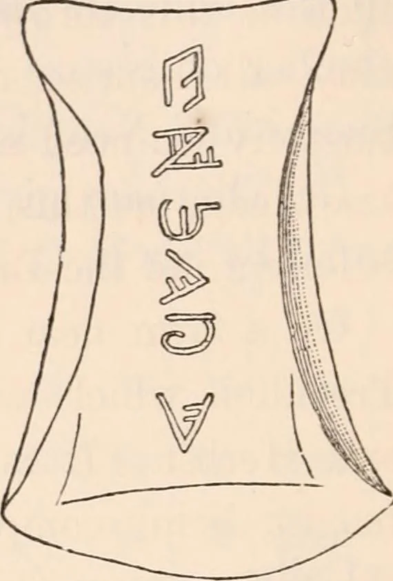 An illustration from Pre-historic times, as illustrated by ancient remains and the manners and customs of modern savages, 1892, leaf 79