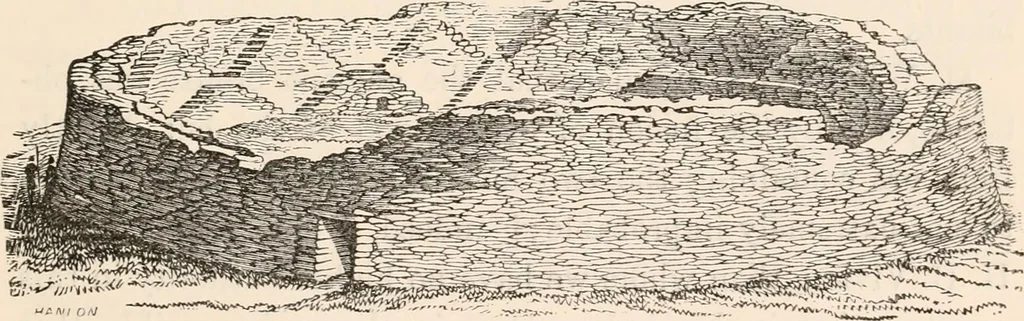 An illustration from Pre-historic times, as illustrated by ancient remains and the manners and customs of modern savages, 1892, leaf 90