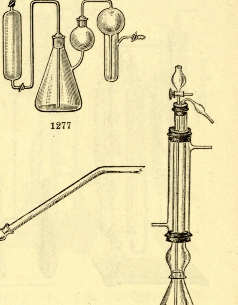 An illustration from Preis-verzeichniss uber chemische apparate und gerathschaften, chemische praparate und reagentien, 1898, leaf 114
