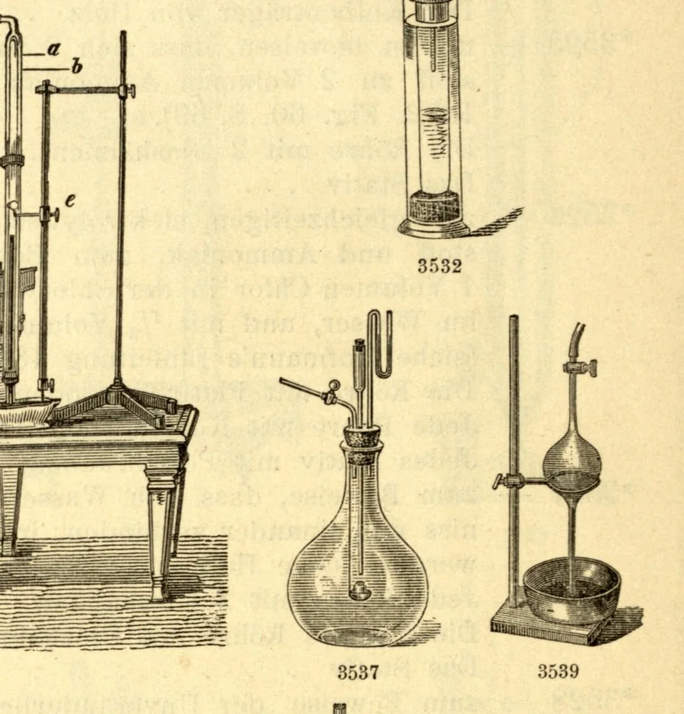 An illustration from Preis-verzeichniss uber chemische apparate und gerathschaften, chemische praparate und reagentien, 1898, leaf 288