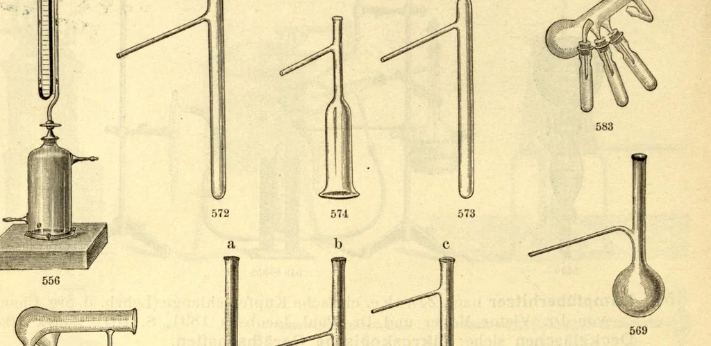 An illustration from Preis-verzeichniss uber chemische apparate und gerathschaften, chemische praparate und reagentien, 1898, leaf 54