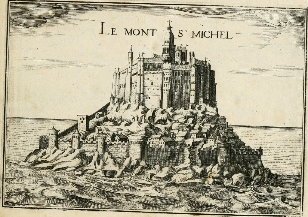 An illustration from Premiere[-seconde] partie, Les plans et profilz de toutes les principalles villes et lieux considerables de France : ensemble les cartes generalles de chascune prouince & les particulières de chasque gouuernement d'icelles, 1636, leaf 428