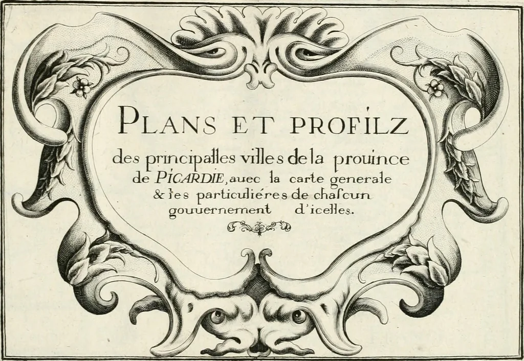 An illustration from Premiere[-seconde] partie, Les plans et profilz de toutes les principalles villes et lieux considerables de France : ensemble les cartes generalles de chascune prouince & les particulières de chasque gouuernement d'icelles, 1636, leaf 54
