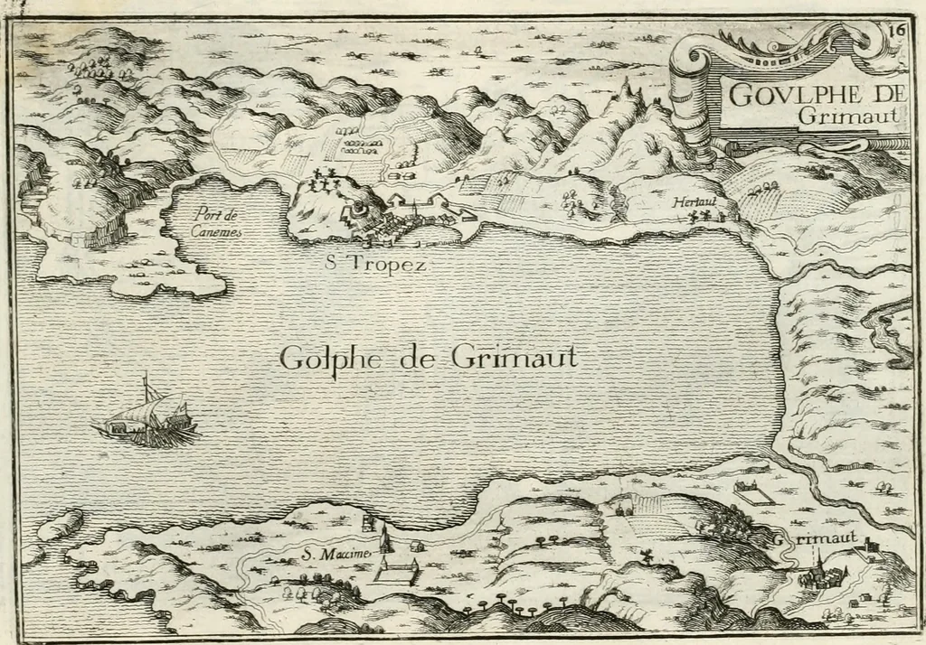 An illustration from Premiere[-seconde] partie, Les plans et profilz de toutes les principalles villes et lieux considerables de France : ensemble les cartes generalles de chascune prouince & les particulières de chasque gouuernement d'icelles, 1636, leaf 728