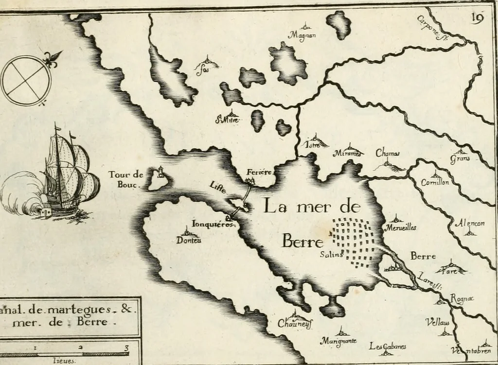 An illustration from Premiere[-seconde] partie, Les plans et profilz de toutes les principalles villes et lieux considerables de France : ensemble les cartes generalles de chascune prouince & les particulières de chasque gouuernement d'icelles, 1636, leaf 732