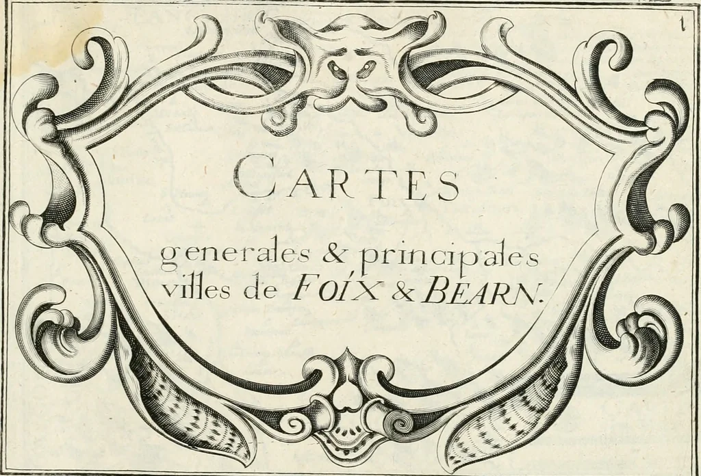 An illustration from Premiere[-seconde] partie, Les plans et profilz de toutes les principalles villes et lieux considerables de France : ensemble les cartes generalles de chascune prouince & les particulières de chasque gouuernement d'icelles, 1636, leaf 836