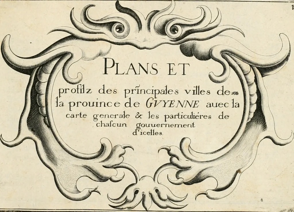 An illustration from Premiere[-seconde] partie, Les plans et profilz de toutes les principalles villes et lieux considerables de France : ensemble les cartes generalles de chascune prouince & les particulières de chasque gouuernement d'icelles, 1636, leaf 850