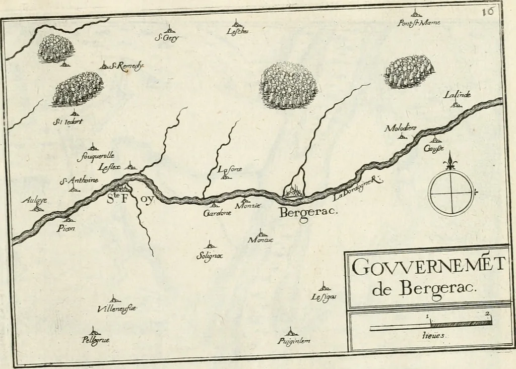 An illustration from Premiere[-seconde] partie, Les plans et profilz de toutes les principalles villes et lieux considerables de France : ensemble les cartes generalles de chascune prouince & les particulières de chasque gouuernement d'icelles, 1636, leaf 880