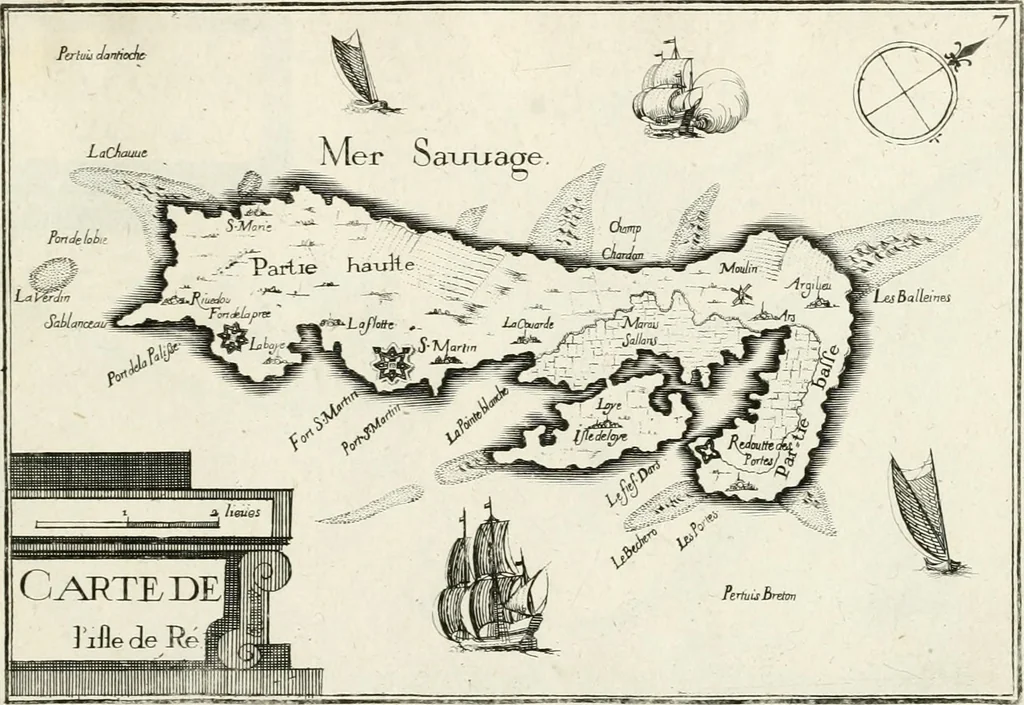 An illustration from Premiere[-seconde] partie, Les plans et profilz de toutes les principalles villes et lieux considerables de France : ensemble les cartes generalles de chascune prouince & les particulières de chasque gouuernement d'icelles, 1636, leaf 908