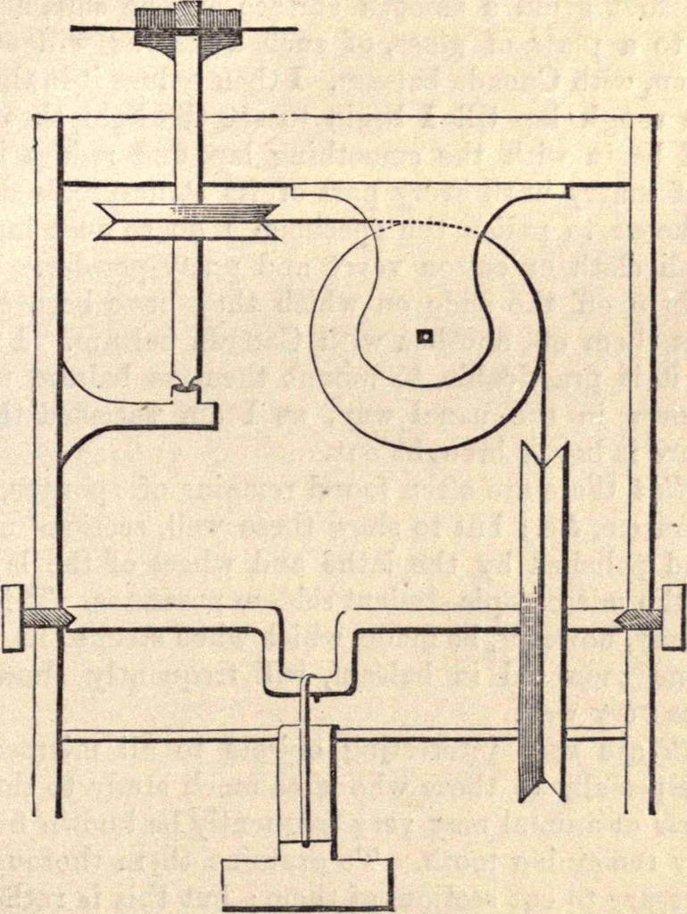 An illustration from The preparation and mounting of microscopic objects, 1874, leaf 156