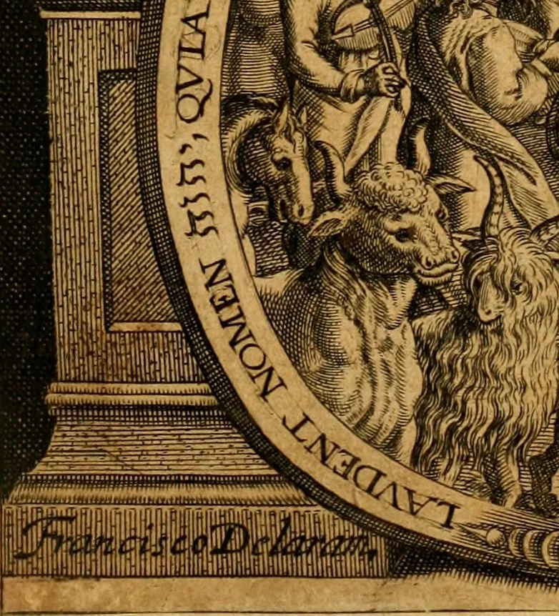 An illustration from A Preparation to the Psalter, 1619, leaf 10