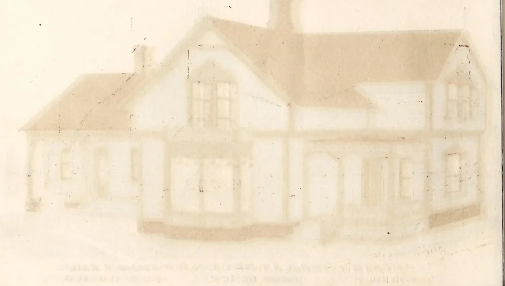 An illustration from Prepared paints : Heath & Milligan Mfg. Co., Chicago, Ill., 1890, leaf 24