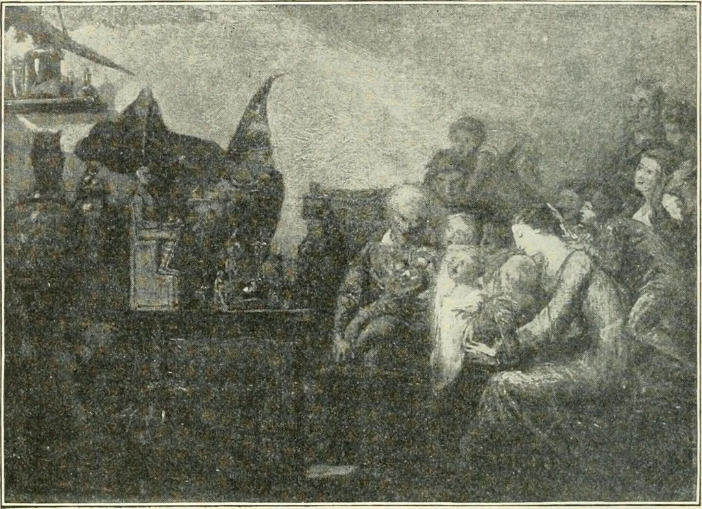 An illustration from Pre-Raphaelitism and the pre-Raphaelite brotherhood, 1905, leaf 113