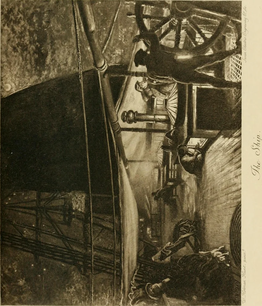 An illustration from Pre-Raphaelitism and the pre-Raphaelite brotherhood, 1905, leaf 120