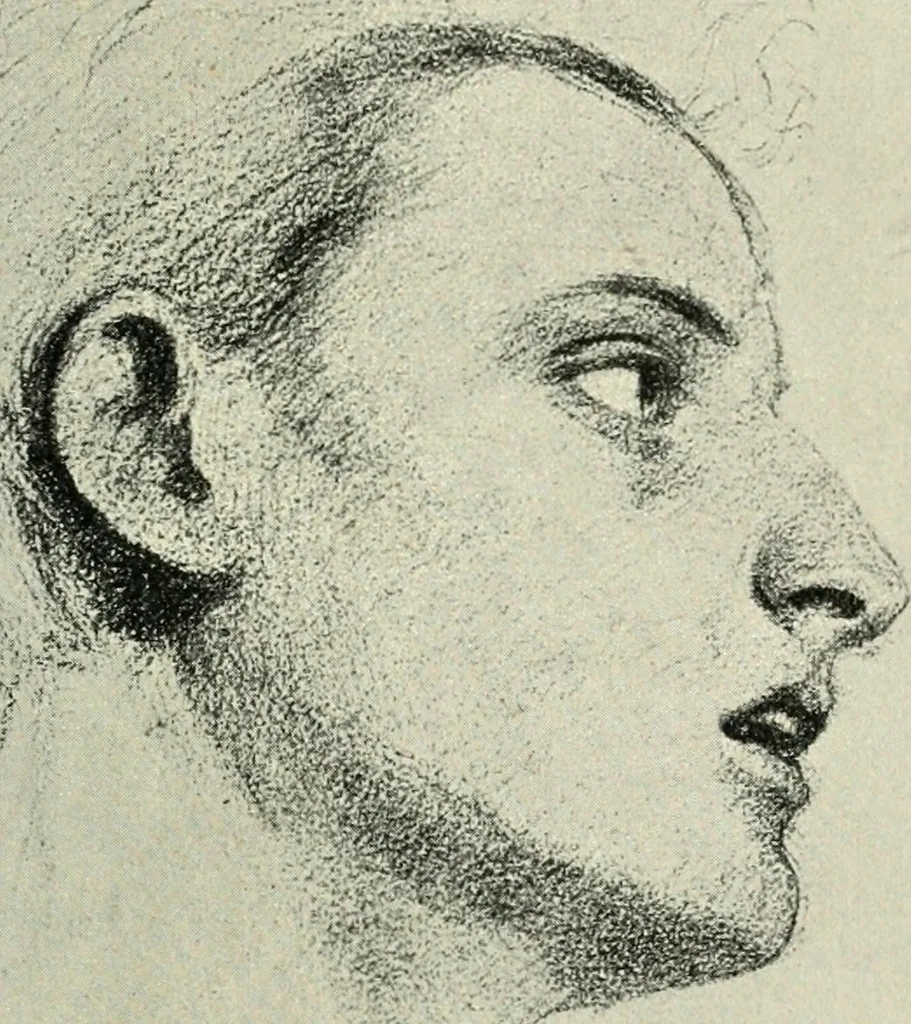 An illustration from Pre-Raphaelitism and the pre-Raphaelite brotherhood, 1905, leaf 156