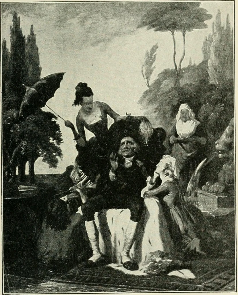 An illustration from Pre-Raphaelitism and the pre-Raphaelite brotherhood, 1905, leaf 216
