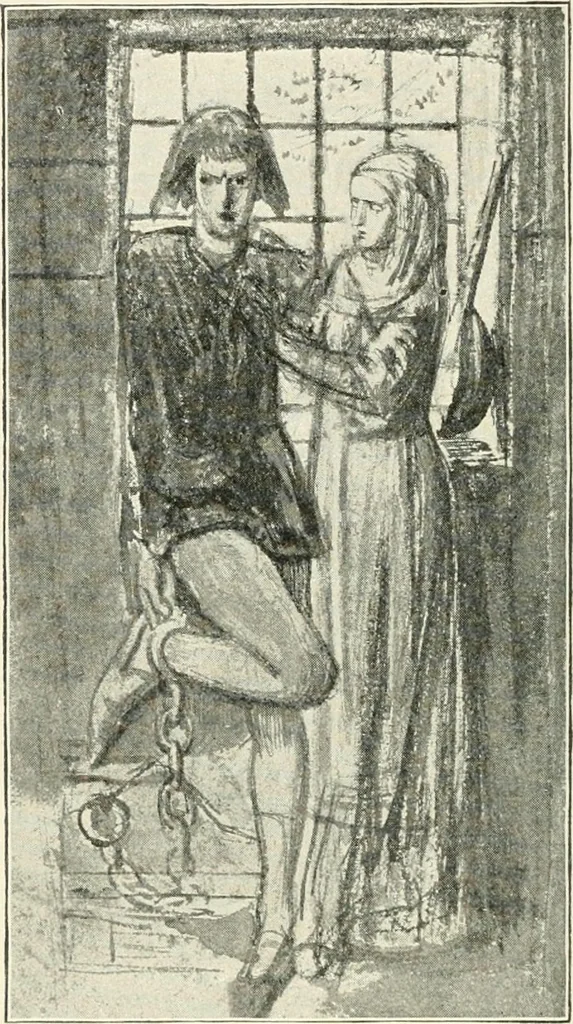 An illustration from Pre-Raphaelitism and the pre-Raphaelite brotherhood, 1905, leaf 261