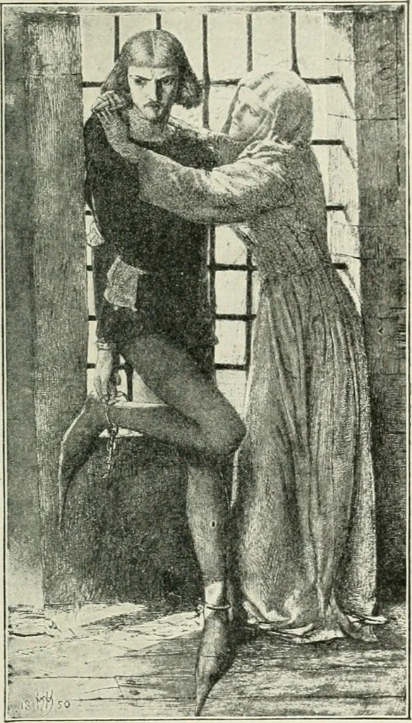 An illustration from Pre-Raphaelitism and the pre-Raphaelite brotherhood, 1905, leaf 262