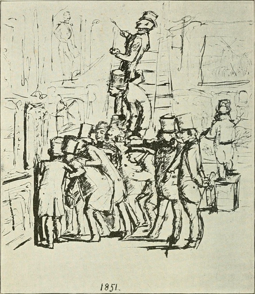 An illustration from Pre-Raphaelitism and the pre-Raphaelite brotherhood, 1905, leaf 301