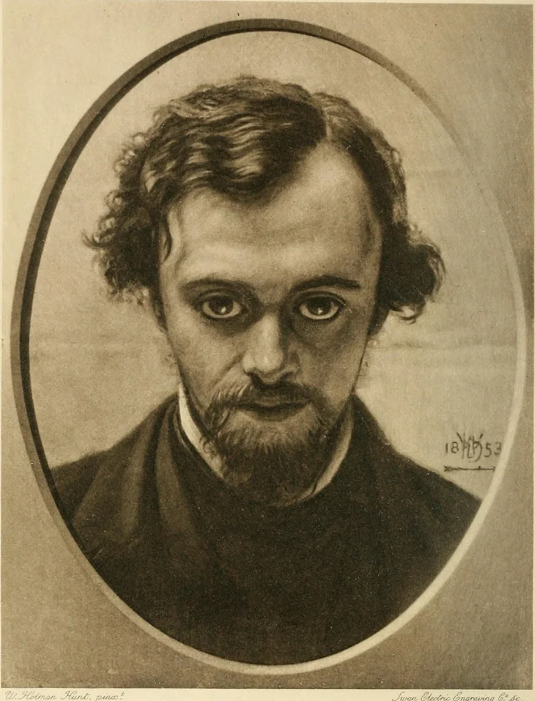 An illustration from Pre-Raphaelitism and the pre-Raphaelite brotherhood, 1905, leaf 395