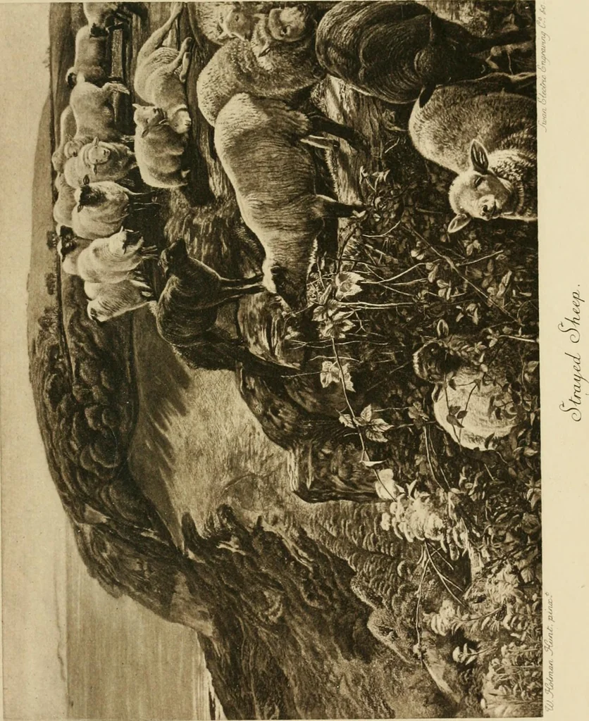 An illustration from Pre-Raphaelitism and the pre-Raphaelite brotherhood, 1905, leaf 476