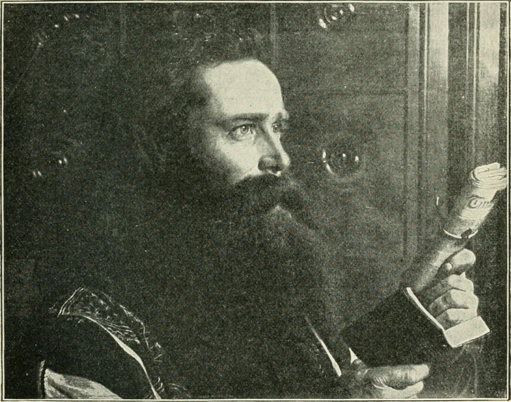An illustration from Pre-Raphaelitism and the pre-Raphaelite brotherhood, 1905, leaf 498