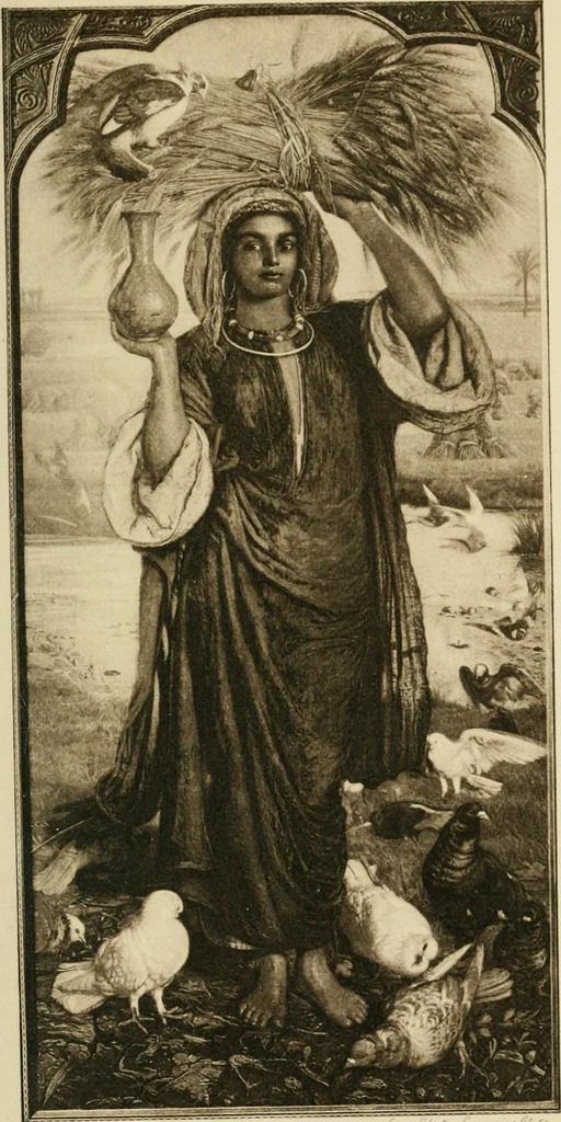 An illustration from Pre-Raphaelitism and the pre-Raphaelite brotherhood, 1905, leaf 574