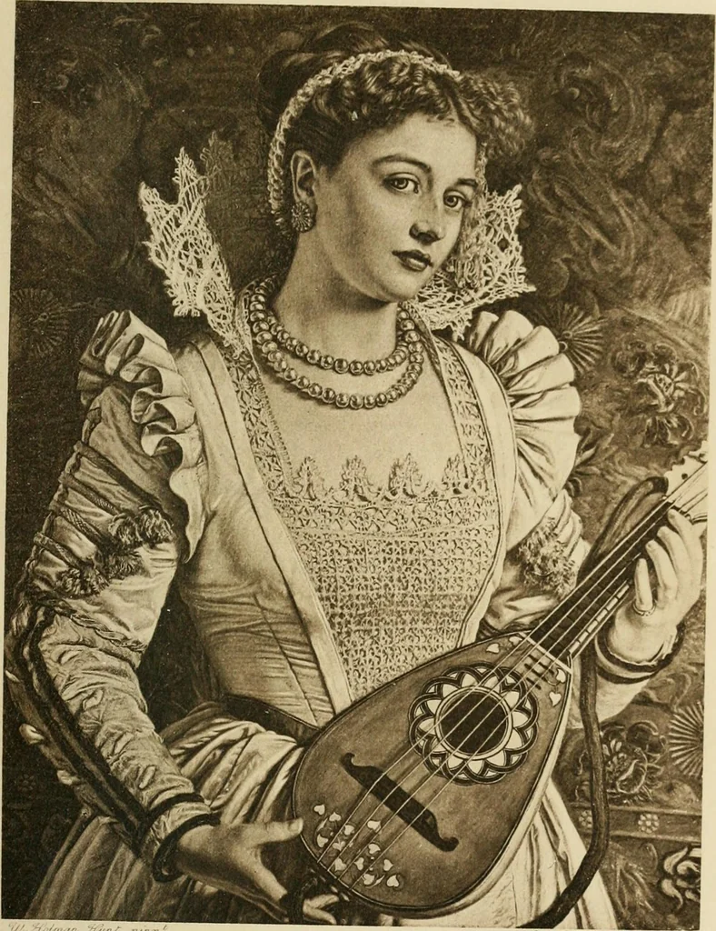 An illustration from Pre-Raphaelitism and the pre-Raphaelite brotherhood, 1905, leaf 68