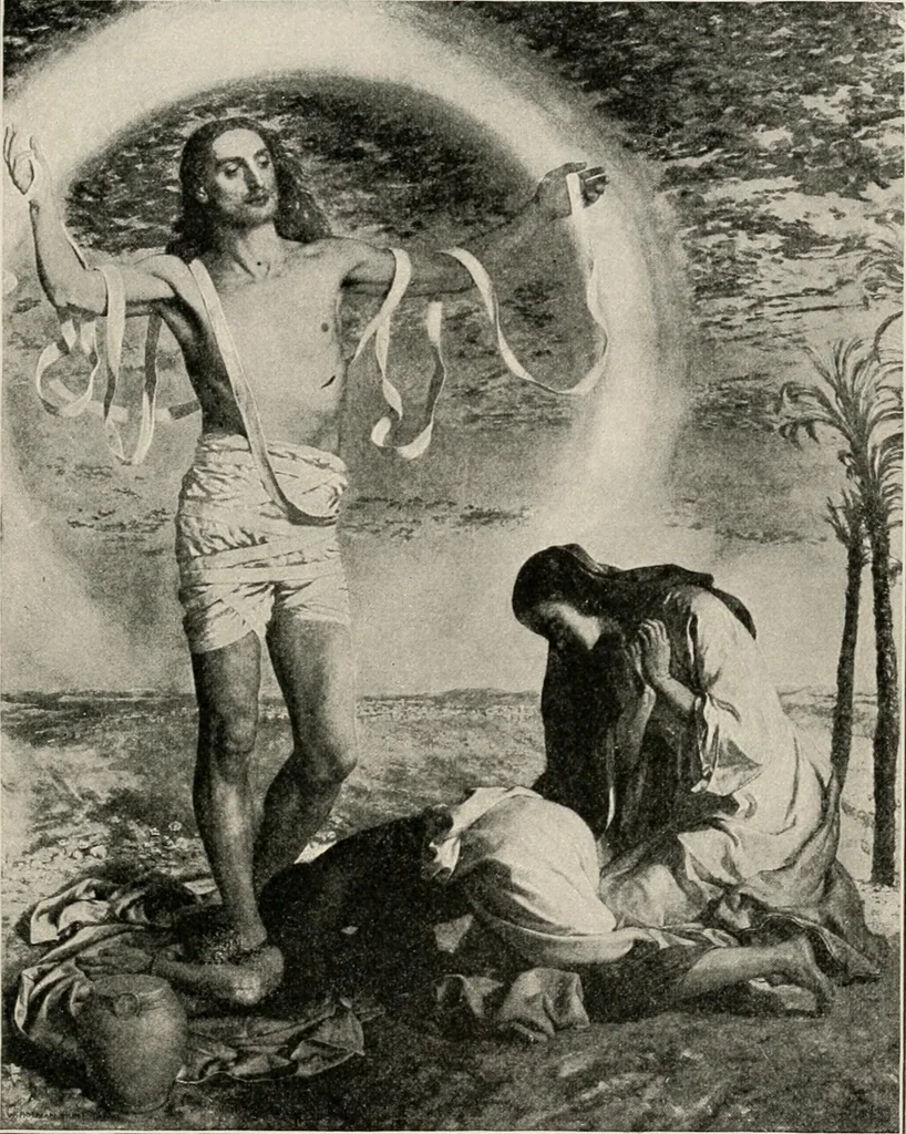 An illustration from Pre-Raphaelitism and the pre-Raphaelite brotherhood, 1905, leaf 116