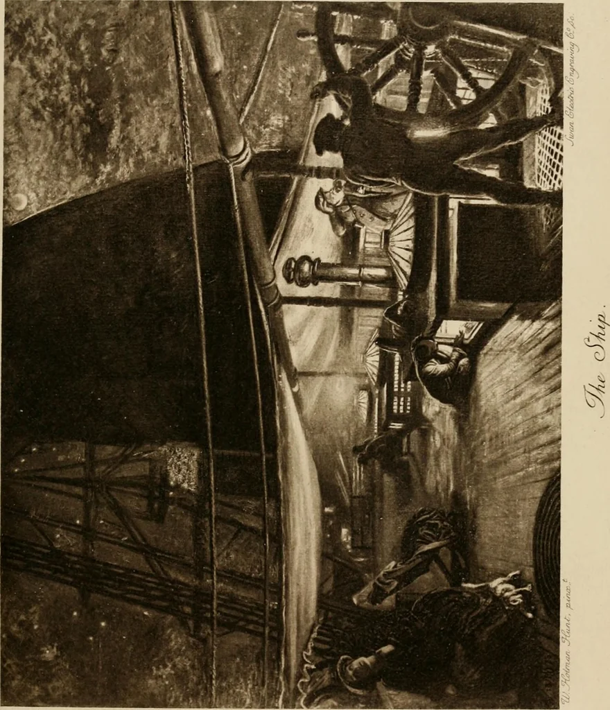 An illustration from Pre-Raphaelitism and the pre-Raphaelite brotherhood, 1905, leaf 120