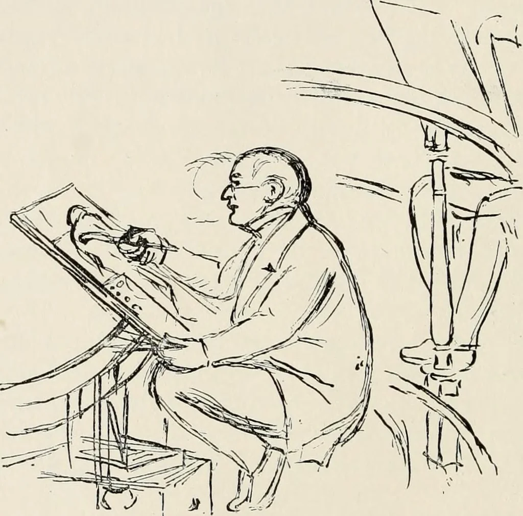 An illustration from Pre-Raphaelitism and the pre-Raphaelite brotherhood, 1905, leaf 135