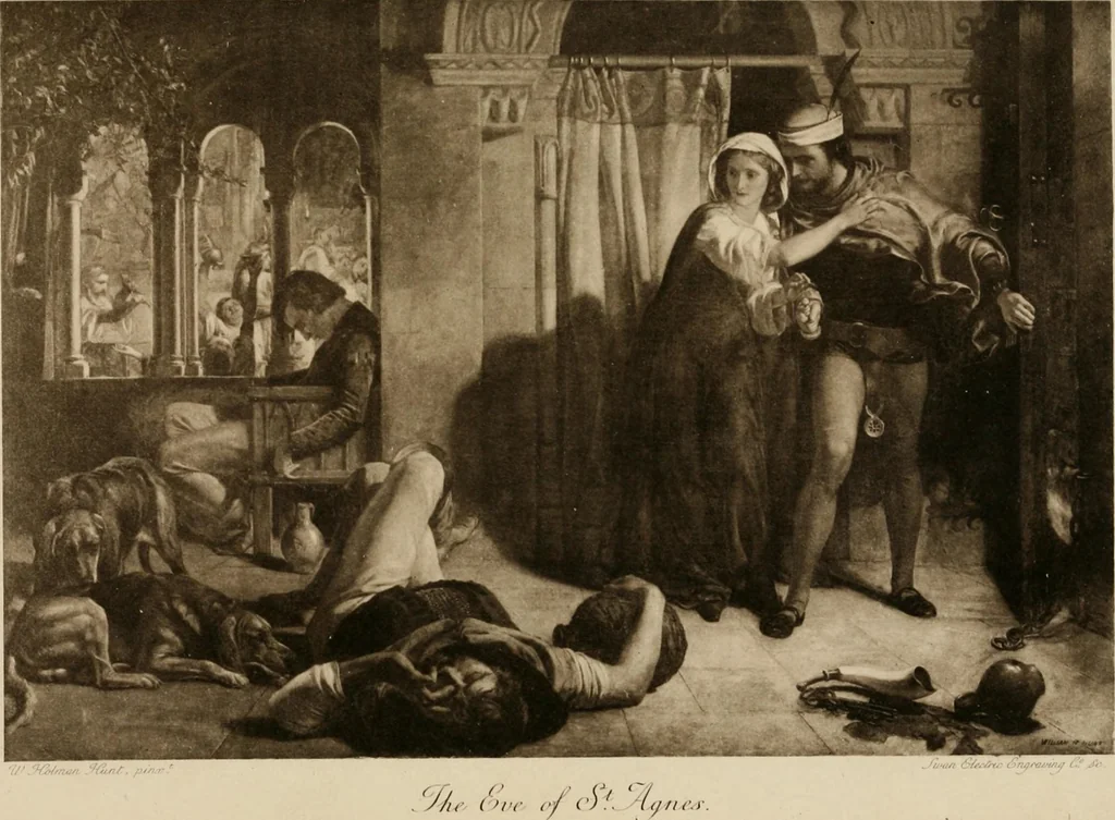 An illustration from Pre-Raphaelitism and the pre-Raphaelite brotherhood, 1905, leaf 140