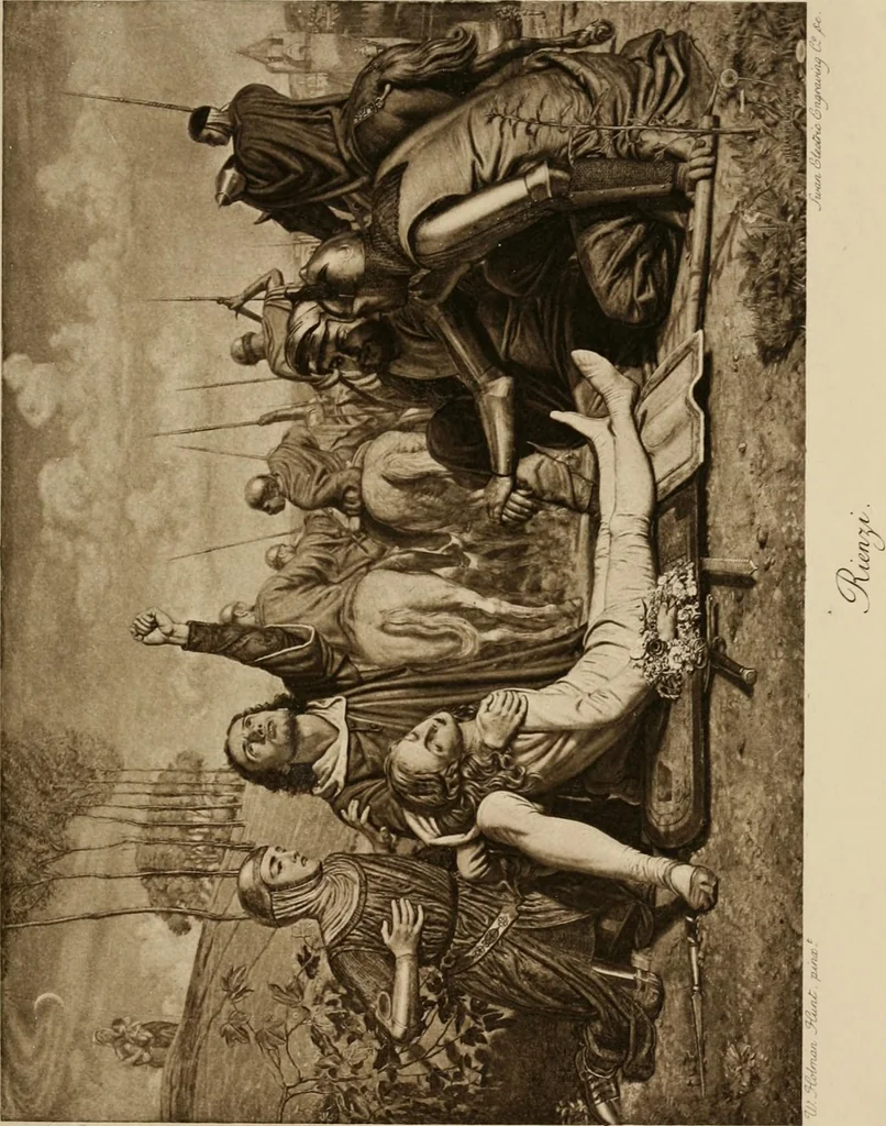 An illustration from Pre-Raphaelitism and the pre-Raphaelite brotherhood, 1905, leaf 210