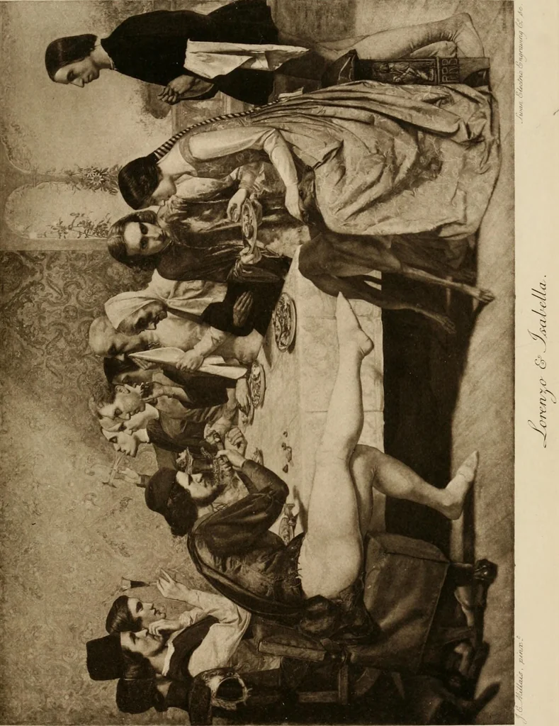 An illustration from Pre-Raphaelitism and the pre-Raphaelite brotherhood, 1905, leaf 224
