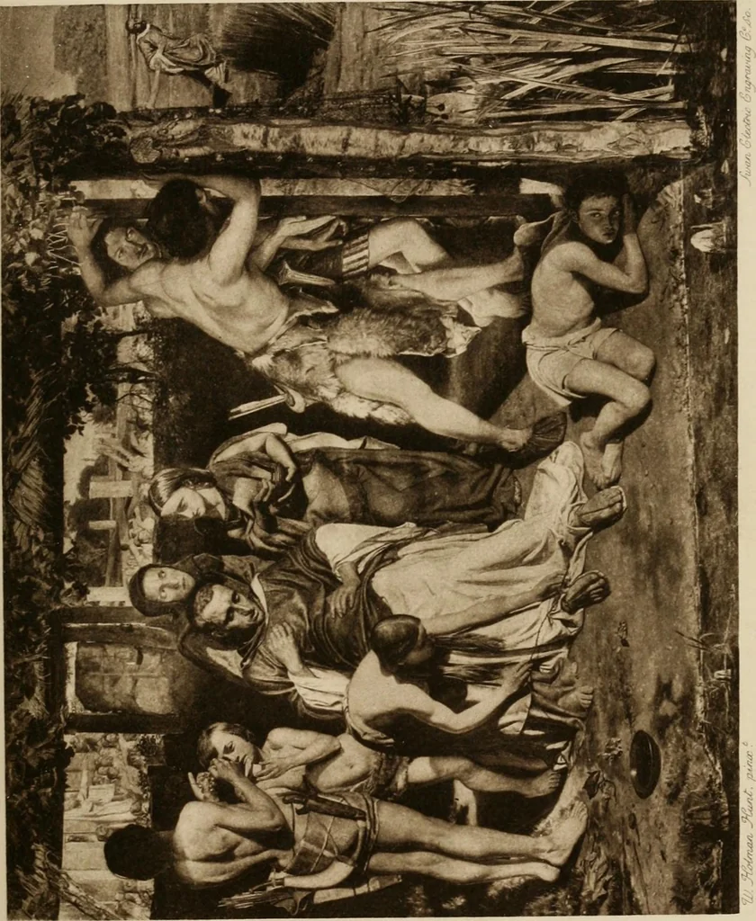 An illustration from Pre-Raphaelitism and the pre-Raphaelite brotherhood, 1905, leaf 242