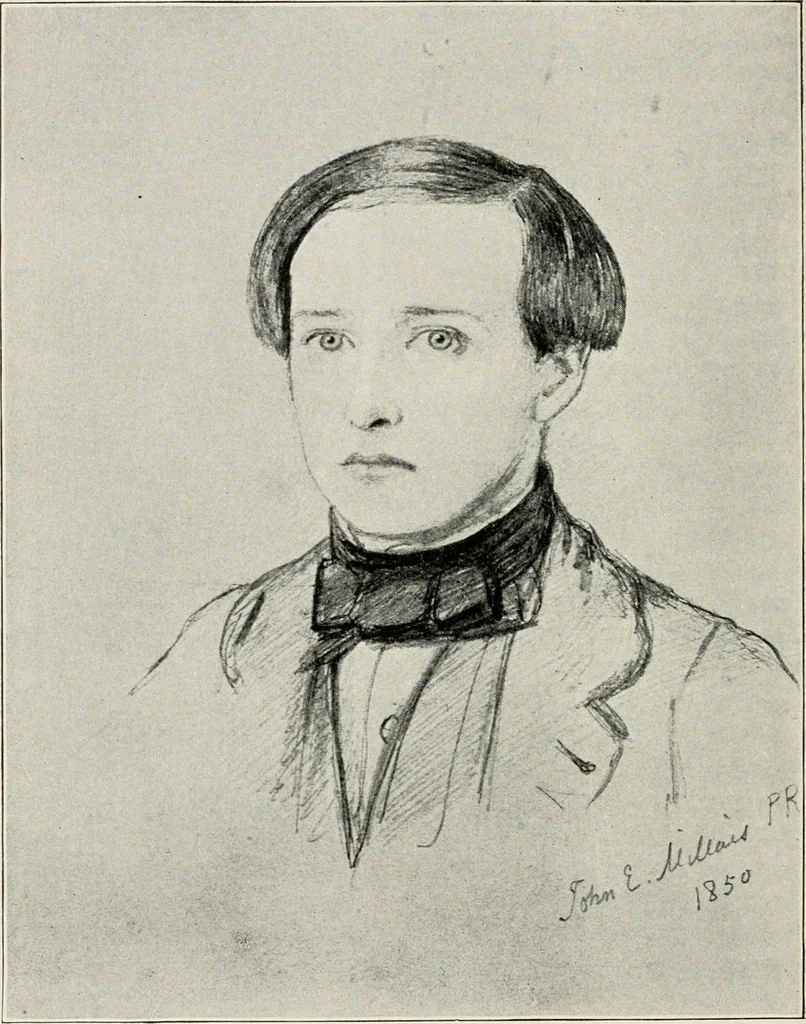 An illustration from Pre-Raphaelitism and the pre-Raphaelite brotherhood, 1905, leaf 289