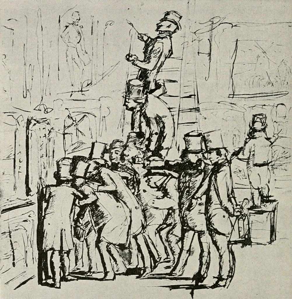 An illustration from Pre-Raphaelitism and the pre-Raphaelite brotherhood, 1905, leaf 301