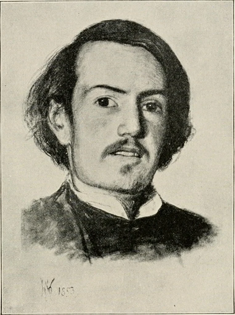 An illustration from Pre-Raphaelitism and the pre-Raphaelite brotherhood, 1905, leaf 422