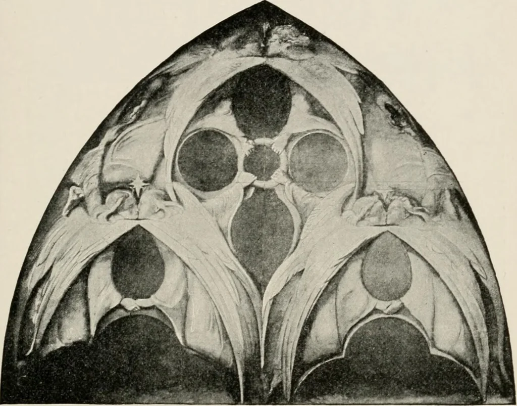 An illustration from Pre-Raphaelitism and the pre-Raphaelite brotherhood, 1905, leaf 424