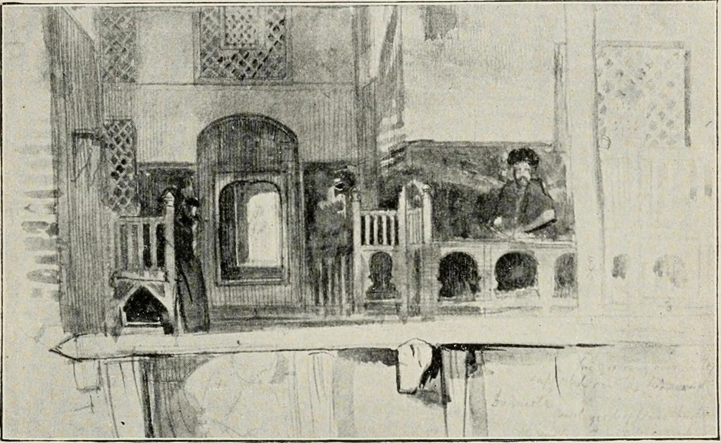 An illustration from Pre-Raphaelitism and the pre-Raphaelite brotherhood, 1905, leaf 458
