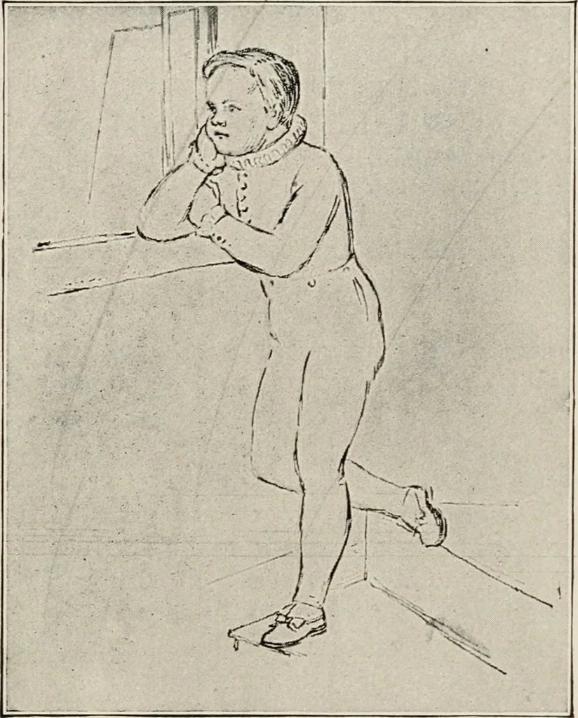 An illustration from Pre-Raphaelitism and the pre-Raphaelite brotherhood, 1905, leaf 46