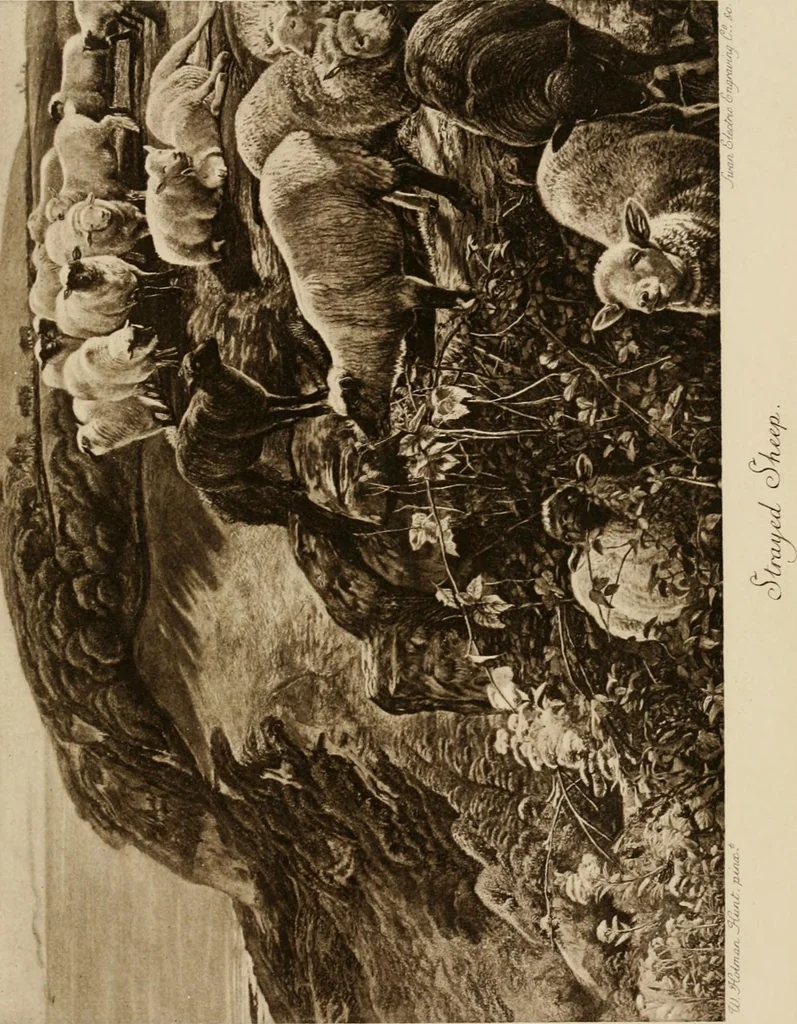 An illustration from Pre-Raphaelitism and the pre-Raphaelite brotherhood, 1905, leaf 476