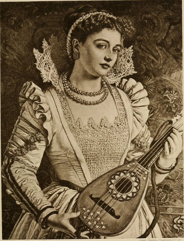 An illustration from Pre-Raphaelitism and the pre-Raphaelite brotherhood, 1905, leaf 68