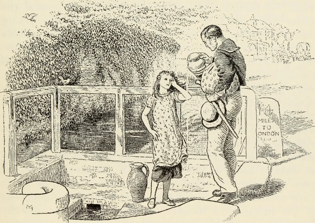 An illustration from Pre-Raphaelitism and the Pre-Raphaelite Brotherhood, 1905, leaf 108