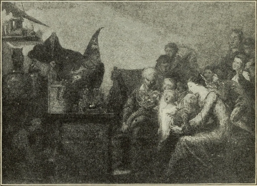 An illustration from Pre-Raphaelitism and the Pre-Raphaelite Brotherhood, 1905, leaf 113