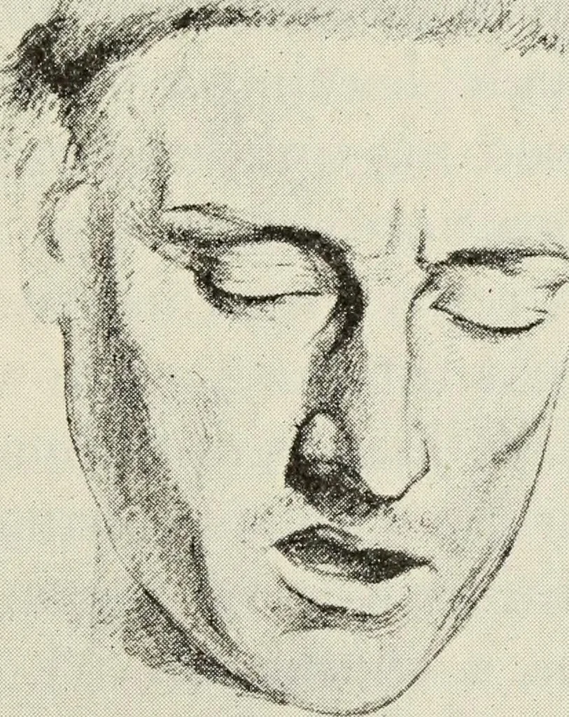 An illustration from Pre-Raphaelitism and the Pre-Raphaelite Brotherhood, 1905, leaf 246