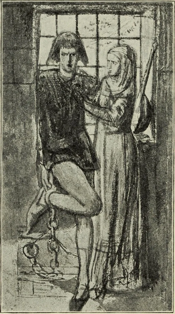 An illustration from Pre-Raphaelitism and the Pre-Raphaelite Brotherhood, 1905, leaf 263