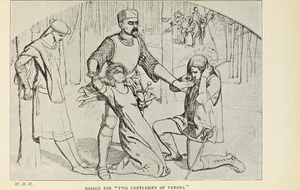 An illustration from Pre-Raphaelitism and the Pre-Raphaelite Brotherhood, 1905, leaf 286
