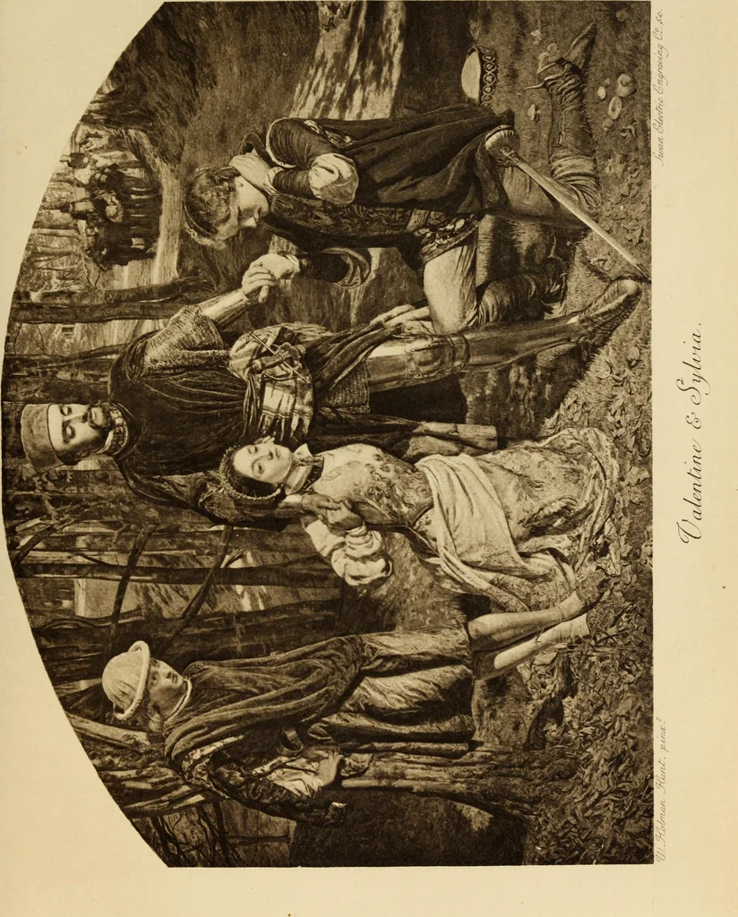An illustration from Pre-Raphaelitism and the Pre-Raphaelite Brotherhood, 1905, leaf 310