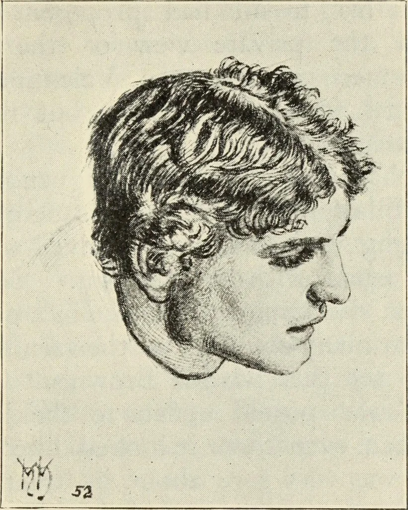 An illustration from Pre-Raphaelitism and the Pre-Raphaelite Brotherhood, 1905, leaf 376